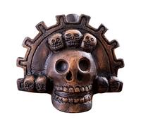 Death Whistle Skull - Aztec Death Sound Whistle, Handmade Skull Screamer | Realistic Loud Noise Maker, Terrifying Screaming With Hollow Skull Design For Haunted Pranks And Scary Gift
