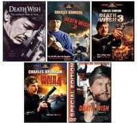 Death Wish 1 / 2 / 3 / 4 / 5 Collection (5 Pack)