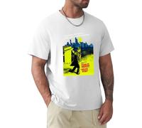 Death Wish Charles Bronson Retro 1970er Jahre Vigilante G200 Weiß Gelb Black Rot Men's T-Shirt 100% Cotton(Medium)