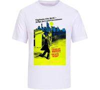 Death Wish Charles Bronson Retro 1970's Vigilante G200 T-Shirts Unisex Tee White(Medium)