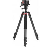 DeathGrips Infinite Carbon Fiber Tripod with Heavy Duty Construction, 360 Degree Ball Head, Quick-Release Arca-Swiss Mount System, and Optics Plate for Hunting, Shooting, Glassing, and Outdoors