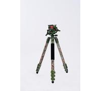 DeathGrips Realtree Excape Camo Tripod with Durable Aluminum Frame, Lightweight, Stable Design, Bubble Level, Adjustable Legs, and Hands-Free Operation for Hunting, Shooting, and Outdoors