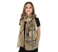 Deathly Hallows Harry Potter Lightweight Scarf Standard Beige