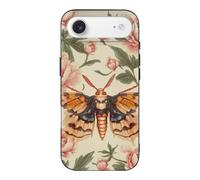 Death's Head Hawk Moth Cute Phone Case Compatible for iPhone 17/Air/Pro/Pro Max Slim Fit Shockproof TPU Phone Cover