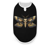 Death's Head Hawk Moth Dog Shirts Pullover Pet Vest T-shirts for Small Medium Dogs & Cats