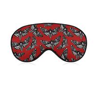 Death's Head Hawk Moth Sleep Eye Mask Soft Sleep Cover Blindfold Sleeping Mask Cover for Sleep Travel