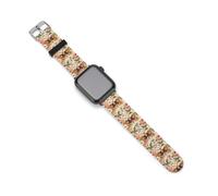 Death's Head Hawk Moth Watch Bands Replacement Silicone Straps Sport Wristbands Compatible for Apple Watch 38mm/40mm