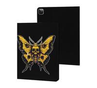 Death's Head Moth Case Compatible for iPad Pro 2020/2021/2022 (12.9in) Tablet Cases Stand Protective Cover with Sleep/Wake