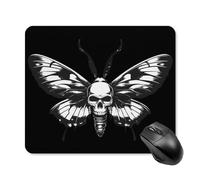 Death's Head Moth Mouse Pad Square Mouse Mat Cute Mousepad