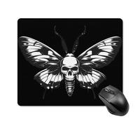 Death's Head Moth Mouse Pad Square Mouse Mat Cute Mousepad