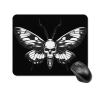 Death's Head Moth Mouse Pad Square Mouse Mat Cute Mousepad