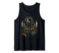 Deaths Head Moth Mystical Whimsigoth Art Episodic Drawing Tank Top