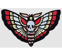 Deaths Head Moth Patch (3.5 Inch) Iron-on/Sew-on Badge Souvenir Emblem Perfect for Backpacks, Luggage, Bags, Caps, Hats, Jackets, Gift Patches