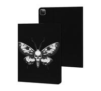 Death's Head Moth Tablet Case Compatible with iPad Pro 2020/2021/2022 (12.9in) Protective Case Cover Tablet Stand Cover