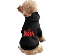 Deaths in Gothic Cute Dog And Cat Clothes Pet Hoodie Sweatshirt Pullover Sweater Coat