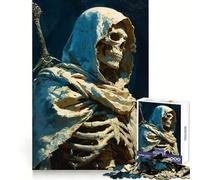 Death's Messenger Jigsaw Puzzles 1000 Pieces for Adults Stress Relief Firm Cut Fun Play Premium Gift (50x75cm)