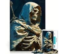 Death's Messenger Jigsaw Puzzles 1000 Pieces for Adults Stress Relief Firm Cut Fun Play Premium Gift (50x75cm)