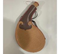 DEAUVIOR Leather Handmade 1.5L Hip Flask, Polished, Brown, Rectangular, Alcohol-and-spirits-flasks