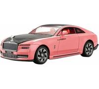 DEAVER Die-Cast Metal Vehicles 1:24 For Rolls-Royce Spectre Dawn Alloy Car For Model Sound And Light Pull-Back Static Simulation Vehicle For Gift Collector Cars(Pink)