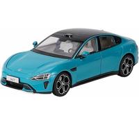 DEAVER Die-Cast Metal Vehicles 1:24 For Xiaomi Su7 Ultra Track Edition Alloy Car For Model Sound And Light Pull-Back Static Simulation Vehicle For Gift Collector Cars(Blue)