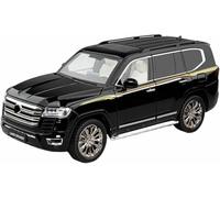 DEAVER Diecast 1：18 For Land Cruiser Lc300 Alloy Car Models Simulation Scale Vehicle Model Kit Display Souvenirs Collection(Black)