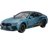 DEAVER Diecast 1:24 For M8 Alloy Car Models Simulation Scale Vehicle Model Kit Display Souvenirs Collection(Blue)