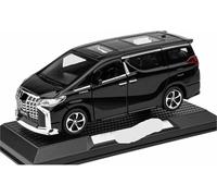 DEAVER Diecast 1: 32 For Alphard Alloy Car Models Simulation Scale Vehicle Model Kit Display Souvenirs Collection(Black)
