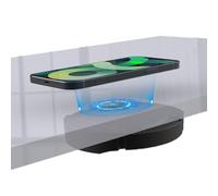 DeaVER Invisible Wireless Charger, Without Sticker,15-30mm Under Desk Wireless Charger for i-Phone 15/14/13/Pro/Max(Adapter Included)
