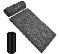 DeaVER Shiatsu Acupressure Mat Spike Massage Pad Kuznetsov's Applicator Sport Fitness Cushion Pillow Massager Yoga Mat Pilates Exercise