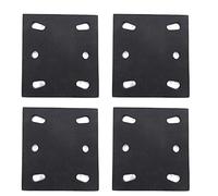 deawater Backing Pad for Makita BO4556, 4pcs 158324-9, 4-1/2" x 5-1/2", Paper