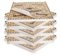 DEAYOU 1000 Pcs Greaseproof Burger Wrapping Paper, 30x30cm Deli Wax Paper Sheets, Kraft Newsprint Square Sandwich Wrapping Paper for Bread, Burger, Hot Dog, Cookies, Baking, Picnic