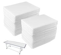 DEAYOU 40 PCS Disposable Spa Bed Sheets, Waterproof Massage Table Sheet Protector, Non Woven Fabric Bed Cover for Massage Therapy, Beauty Salon, Tattoo, Hotels, Esthetician, 31" x 67", Oil-Proof