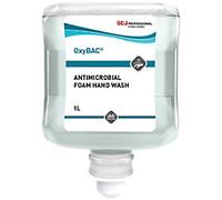 SCJ Professional Deb OxyBAC Unperfumed Anti-Bacterial Foam Hand Soap 1L