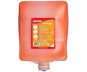 DEB SORC4LTR Swarfega Hand Cleaner, 4L, Orange