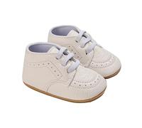 DEBAIJIA Baby Canvas Shoes Kid First-walking Toddler Sneakers Infant Plimsolls Anti-Slip Breathable 4 UK Child A-White