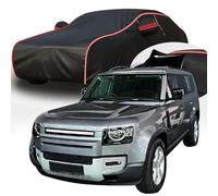 DEBAO Full Car Cover for Land Rover Defender 130 2024 2025, Snowproof Scratchproof Anti UV Full Protections, Four Seasons Available Oxford Car Tarpaulin,Red