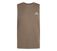adidas Men's Adi365 Running Essentials Tank Shirt, Khaki Six, XL