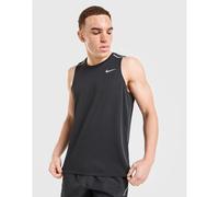 Nike Mens Running Miler Dri-FIT Tank, Black/Reflective Silv, Size S, Men Black/Reflective Silv