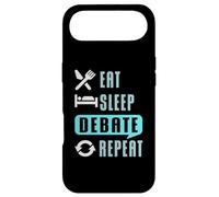 Debate Design For Debater Speaker - Eat Sleep Debate Case for iPhone Air