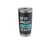 Debate Design for Debater Speaker - Eat Sleep Debate Stainless Steel Insulated Tumbler