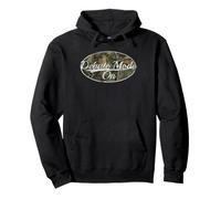 Debate Mode On Classic Camo Distressed Design Pullover Hoodie