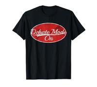 Debate Mode On Forensics Speech Team Graphic Art T-Shirt
