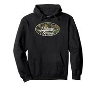 Debate Squad Camo Distressed Classic Design Pullover Hoodie