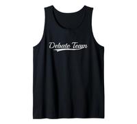 Debate Team Retro Varsity Style Academic Classic Tank Top