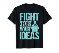 Debating Fight for Your Ideas Speaker Podium T-Shirt