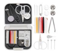 Debbery Mini Sewing Kit, Compact Household Essentials for Both Travel and Home Emergencies. Sewing Accessories with Scissors, Assorted Needles, Multi Colored Threads, and Essential Buttons