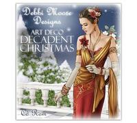 Debbi Moore Designs Art Deco Decadent Christmas CD Rom (326181)