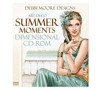 Debbi Moore Designs ~ Art Deco Summer Moments ~ Dimensional CD Rom