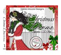 Debbi Moore Designs Christmas Divas Inspirational Papercrafting CD Rom (297600)