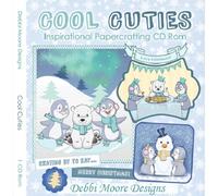 Debbi Moore Designs Cool Cuties Inspirational Papercrafting CD Rom 321452